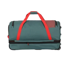 Travelite Basics Wheeled Duffle 70cm Expandable green/orange