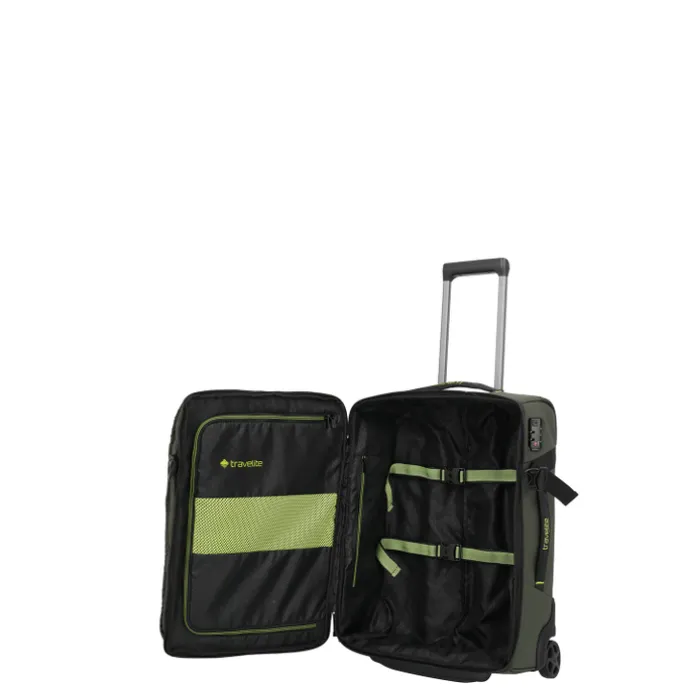 Travelite Briize Wheeled Duffle S khaki