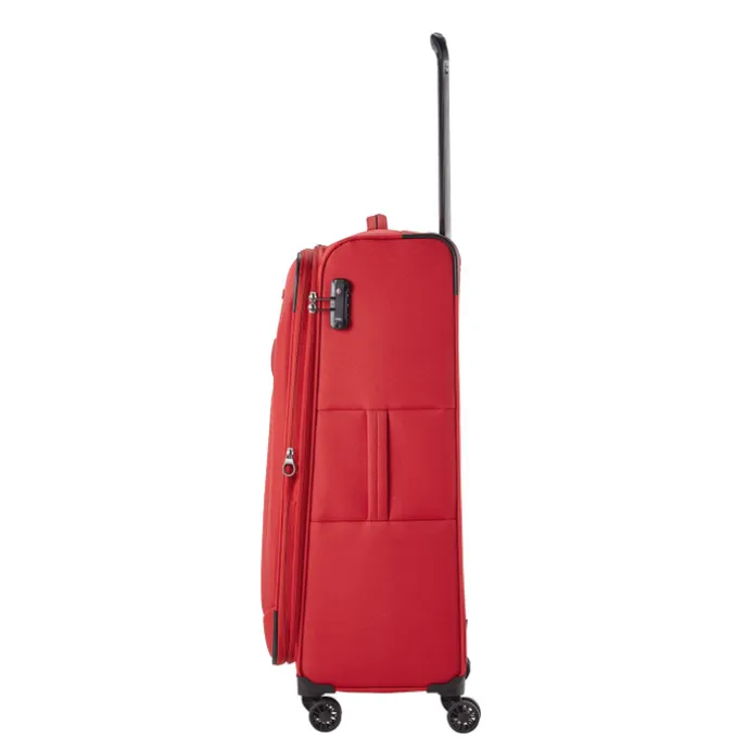 Travelite Chios 4 Wiel Trolley L red