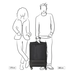 Travelite Crosslite 5.0 4w Trolley L white sand