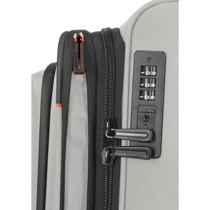 Travelite Crosslite 5.0 4w Trolley L white sand