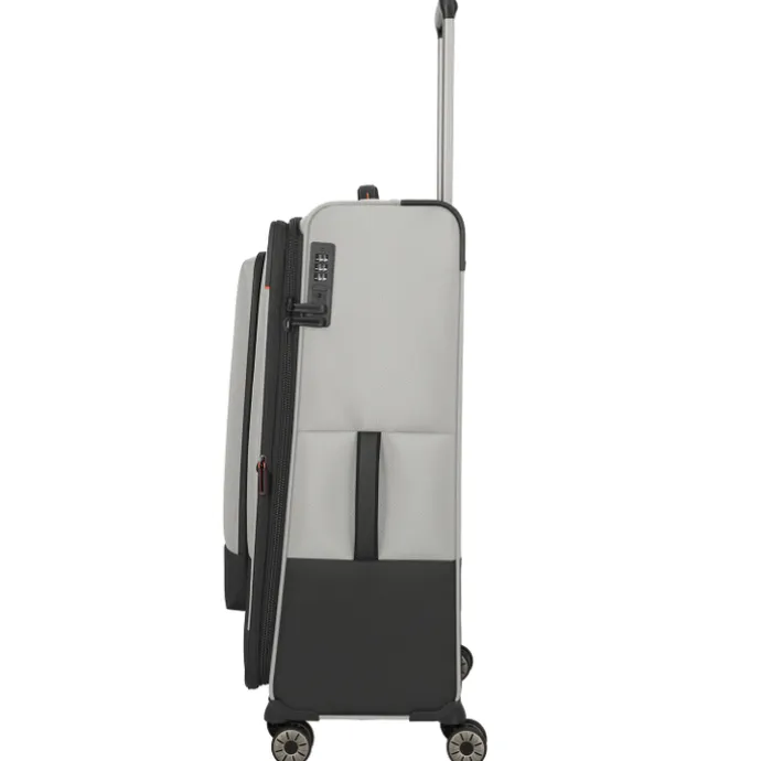 Travelite Crosslite 5.0 4w Trolley L white sand