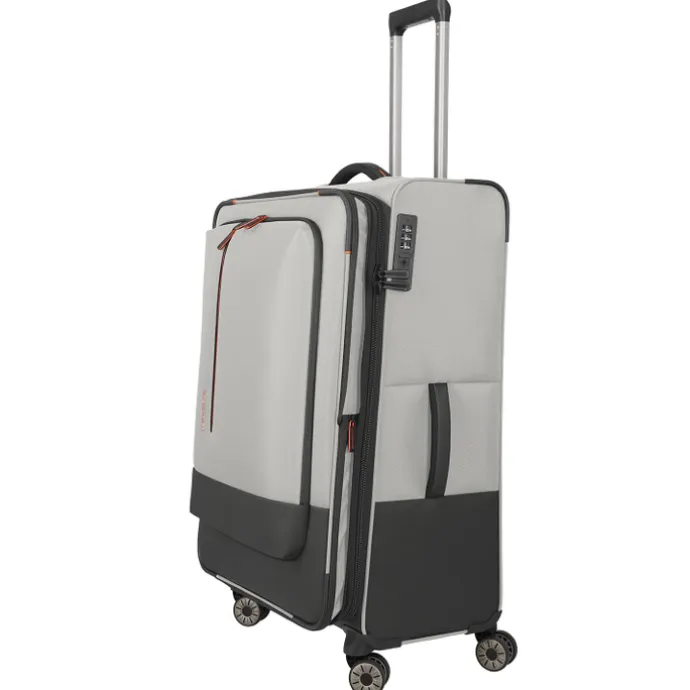 Travelite Crosslite 5.0 4w Trolley L white sand