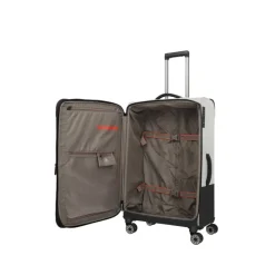 Travelite Crosslite 5.0 4w Trolley L white sand