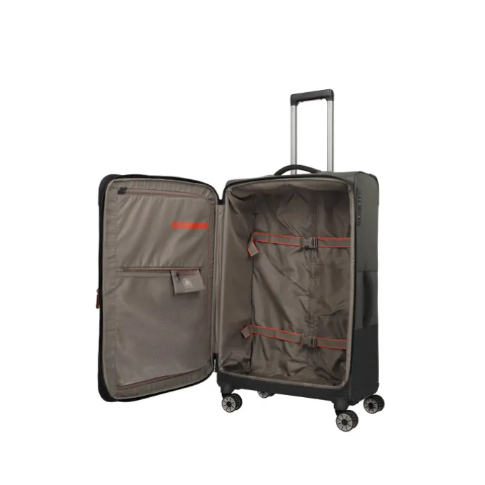 Travelite Crosslite 5.0 4w Trolley L dark olive