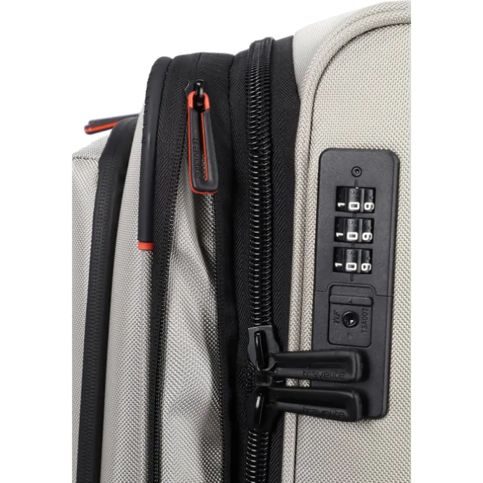 Travelite Crosslite 5.0 4w Trolley M white sand