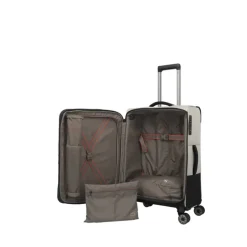 Travelite Crosslite 5.0 4w Trolley M white sand
