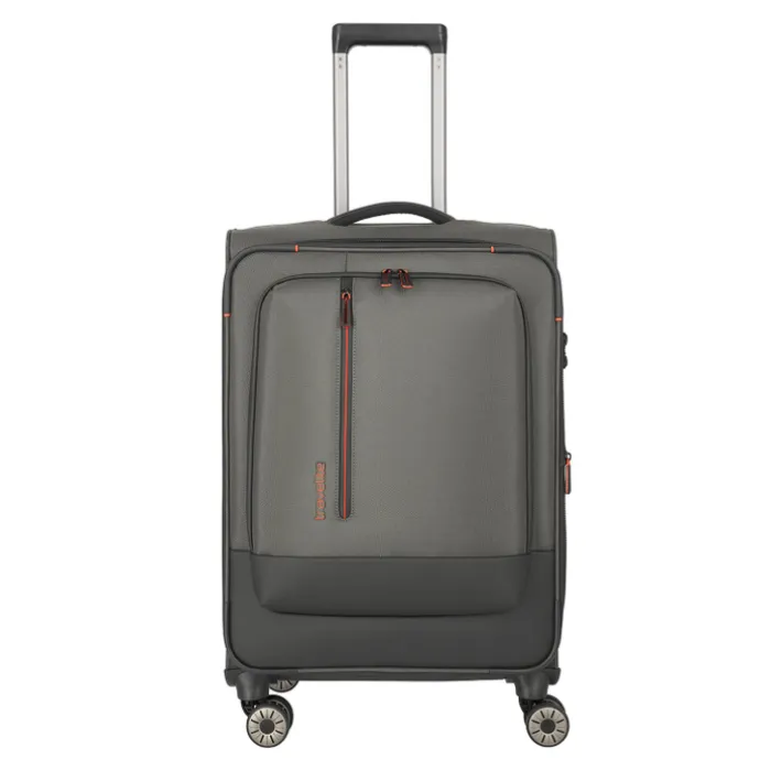 Travelite Crosslite 5.0 4w Trolley M dark olive