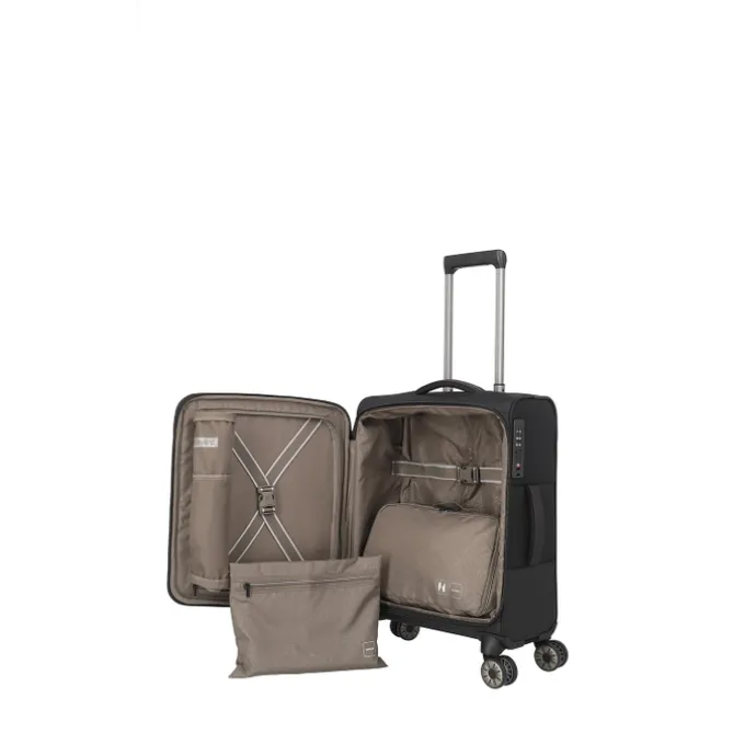 Travelite Crosslite 5.0 4w Trolley S black