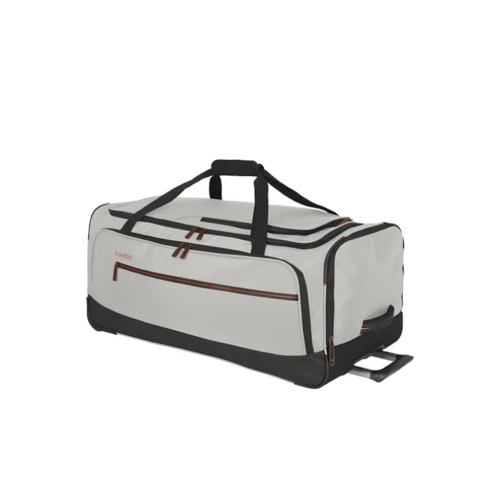 Travelite Crosslite 5.0 Wheeled Duffle L white sand