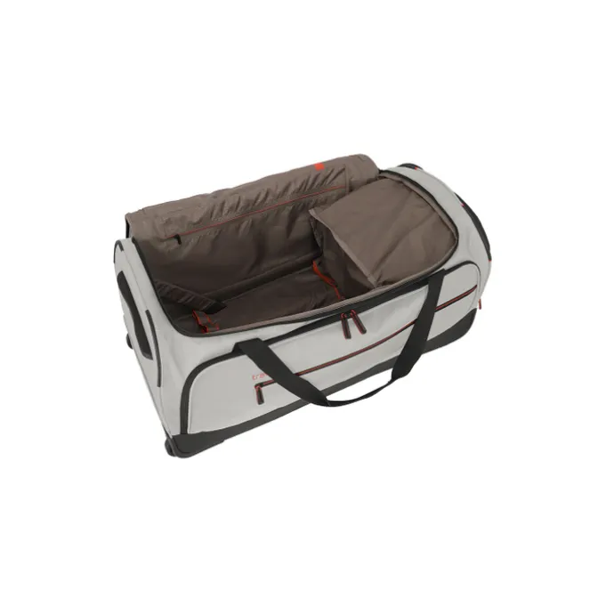 Travelite Crosslite 5.0 Wheeled Duffle L white sand
