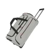 Travelite Crosslite 5.0 Wheeled Duffle M white sand