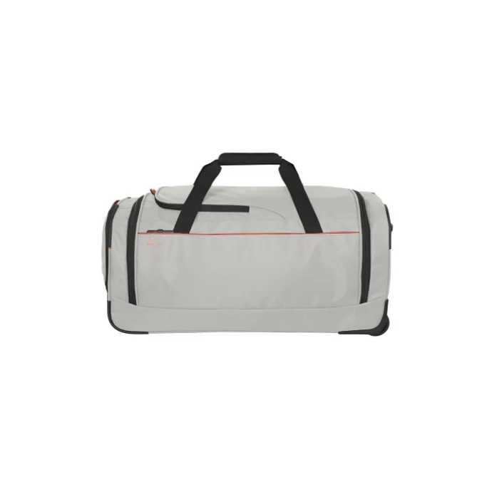 Travelite Crosslite 5.0 Wheeled Duffle M white sand