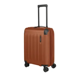Travelite Dynamiic 4 Wheel Cabin Trolley amber