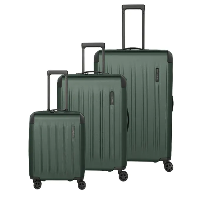 Travelite Dynamiic 4 Wheel Trolley L green