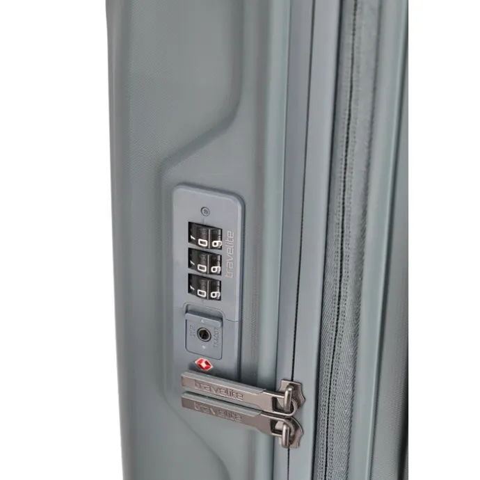 Travelite Elvaa 4 Wiel Trolley S bluegrey