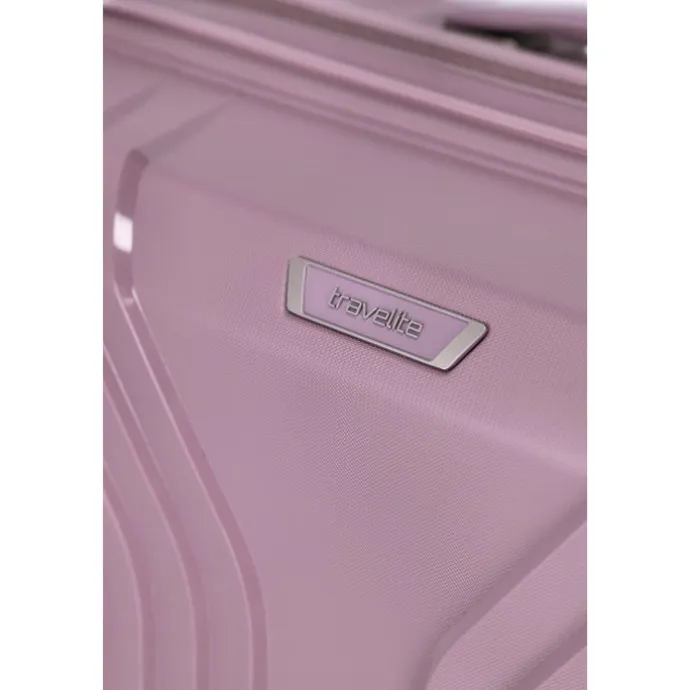 Travelite Elvaa 4 Wiel Trolley M Expandable rosé