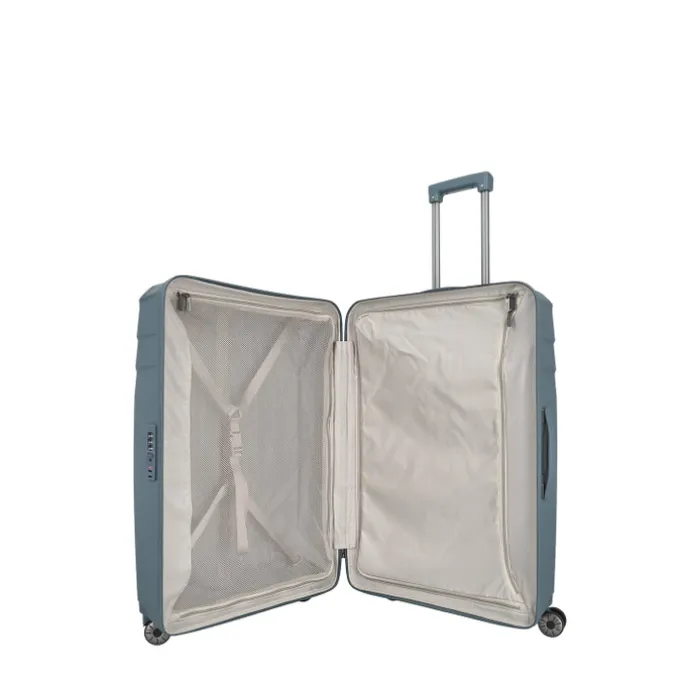 Travelite Elvaa 4 Wiel Trolley L bluegrey
