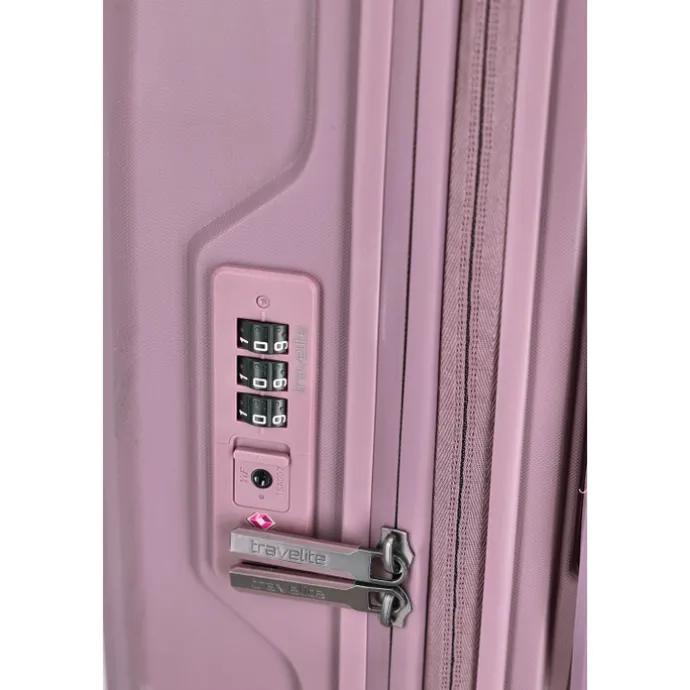 Travelite Elvaa 4 Wiel Trolley S rose