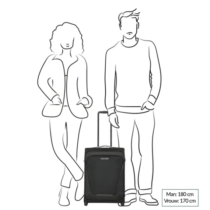 Travelite Jetpack Multi Light 2 Cabin black