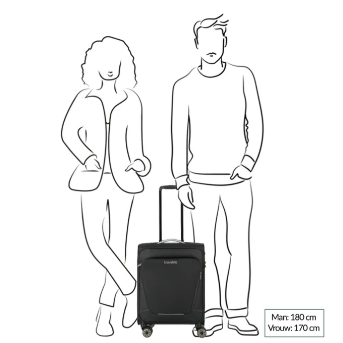 Travelite Jetpack Multi Light 4 Cabin red