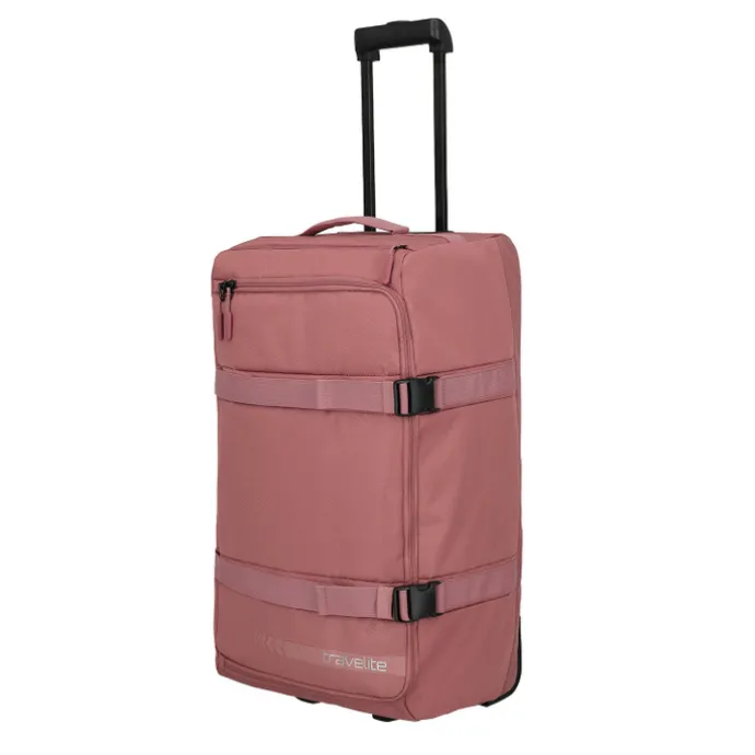 Travelite Kick Off Wheeled Duffle L rose