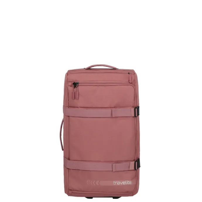 Travelite Kick Off Wheeled Duffle L rose