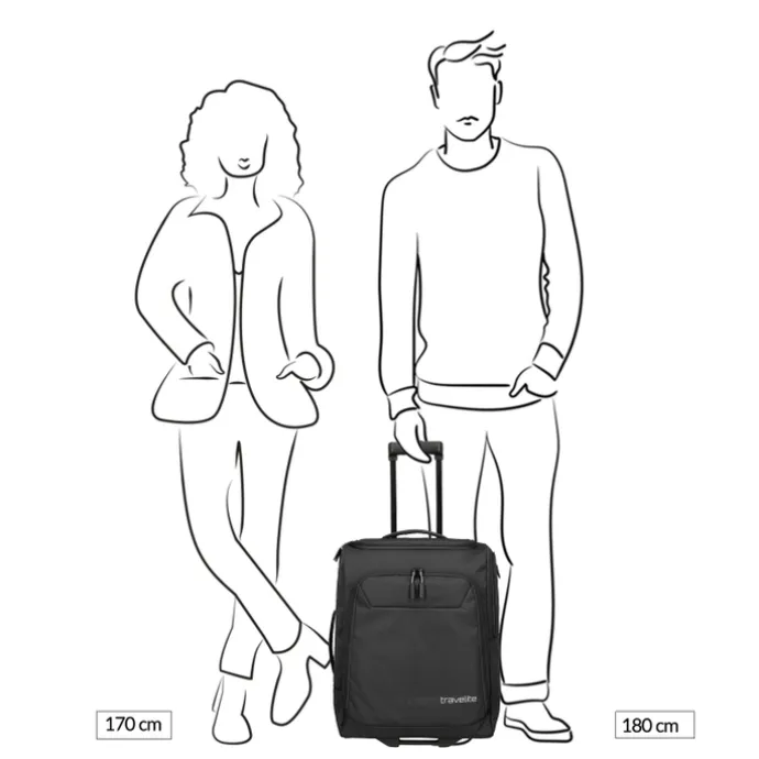 Travelite Kick Off Wheeled Duffle S black