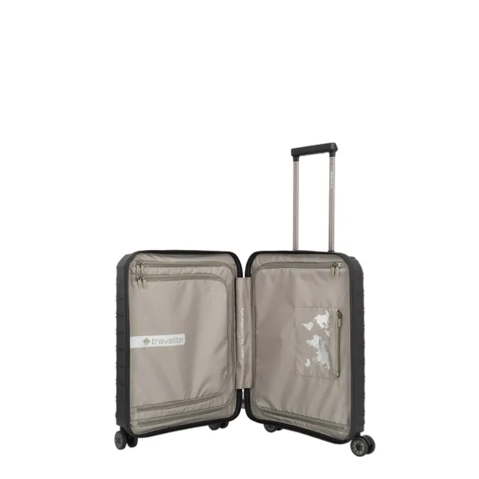 Travelite Mooby 4w Trolley S Frontpocket black