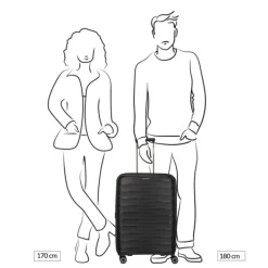 Travelite Mooby 4w Trolley M black