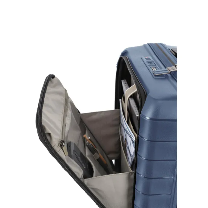 Travelite Mooby 4w Trolley S Frontpocket blue