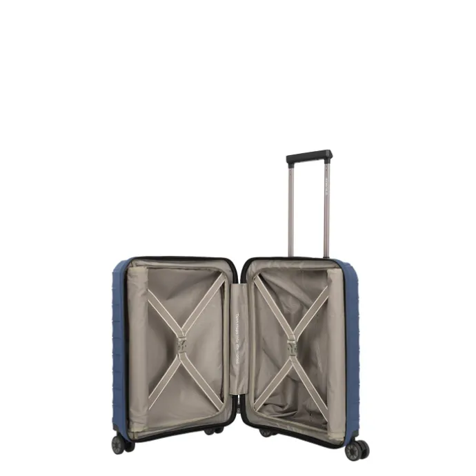 Travelite Mooby 4w Trolley S Frontpocket blue