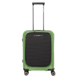 Travelite Mooby 4w Trolley S Frontpocket green