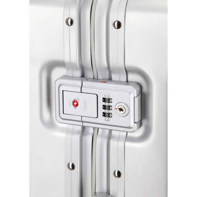 Travelite Next 2.0 Aluminium 4w Trolley S silver