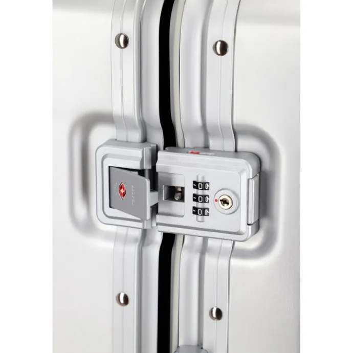 Travelite Next 2.0 Aluminium 4w Trolley S silver