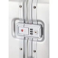 Travelite Next 2.0 Aluminium 4w Trolley M silver
