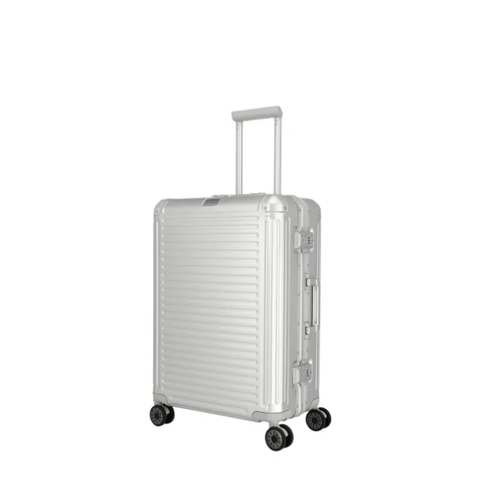Travelite Next 2.0 Aluminium 4w Trolley M silver