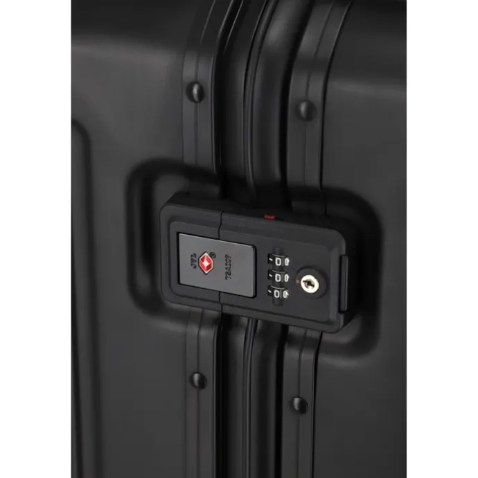 Travelite Next 2.0 Aluminium 4w Trolley M black matt