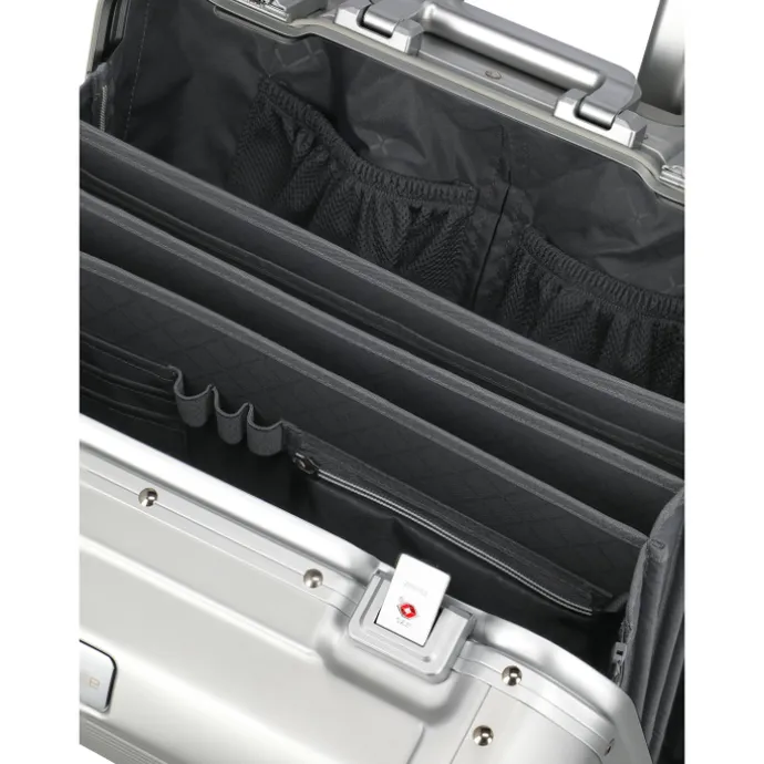Travelite Next 4W Business Wheeler silver