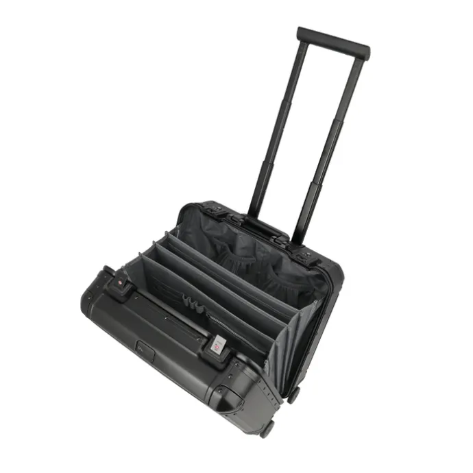 Travelite Next 4W Business Wheeler black matt