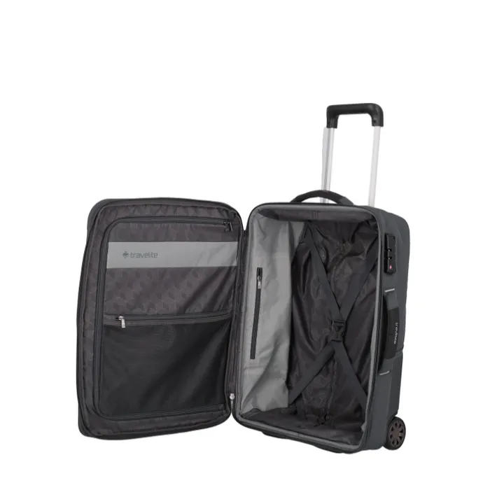 Travelite Skaii 2 Wheel Hybrid Trolley S Expandable anthracite