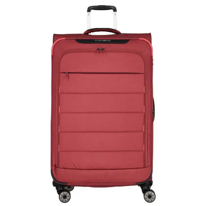 Travelite Skaii 4 Wheel Trolley L Expandable red