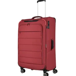 Travelite Skaii 4 Wheel Trolley L Expandable red