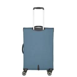 Travelite Skaii 4 Wheel Trolley M Expandable blue