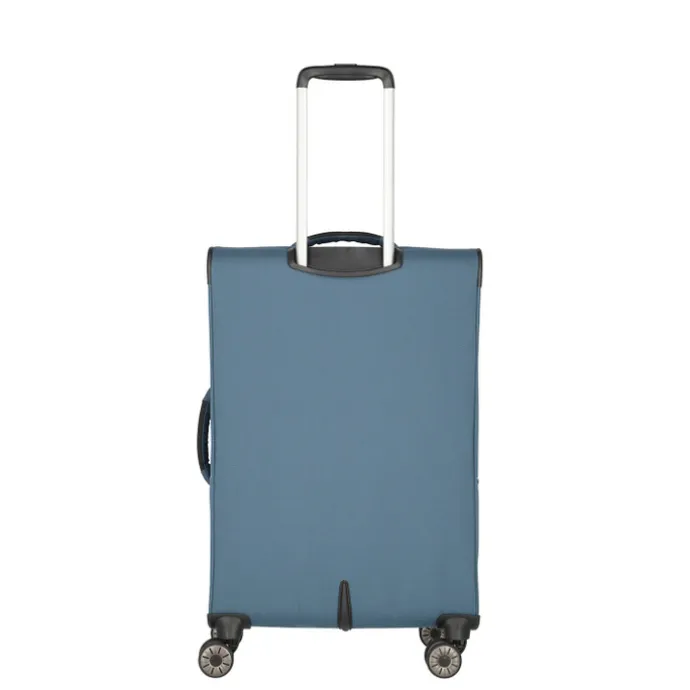 Travelite Skaii 4 Wheel Trolley M Expandable blue