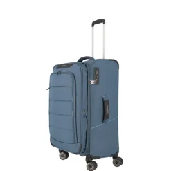 Travelite Skaii 4 Wheel Trolley M Expandable blue