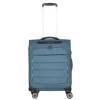 Travelite Skaii 4 Wheel Trolley S blue