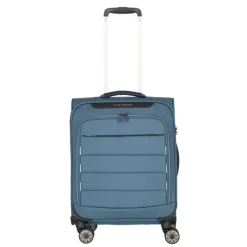 Travelite Skaii 4 Wheel Trolley S blue