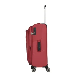 Travelite Skaii 4 Wheel Trolley M Expandable red