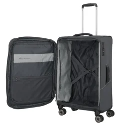 Travelite Skaii 4 Wheel Trolley M Expandable anthracite
